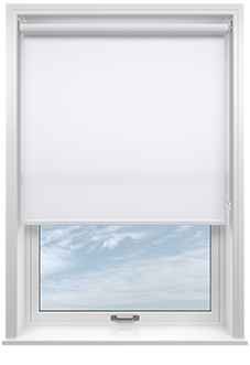 Anti-Bacterial, Snow - Roller Blind
